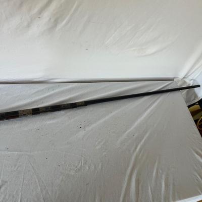 Antique Hmong Flintlock Rifle with Powder Horn & More (BS-MG)