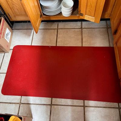 Pair of Red Anti-Fatigue Mats (K-RG)