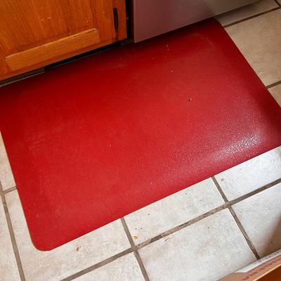 Pair of Red Anti-Fatigue Mats (K-RG)