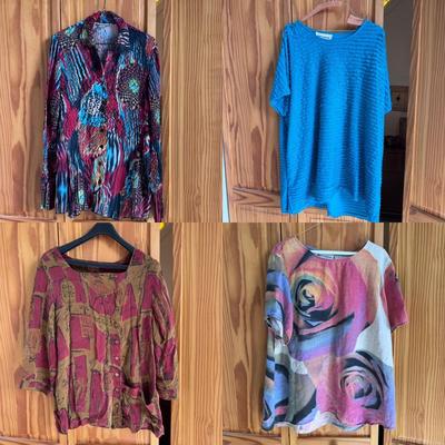 Caroline Rose, Alberto Makali, and Tianello Tops - Women’s Sizes M-L (PC-DZ)