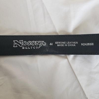 Men's Leather Belts &Hat-Trafalgar, Nocona, Ben Silver-Charleston, Saks 5th Avenue (PC-KD)
