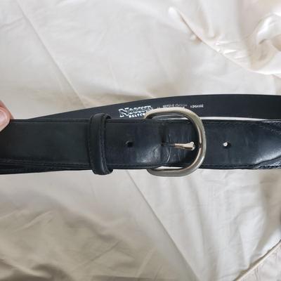 Men's Leather Belts &Hat-Trafalgar, Nocona, Ben Silver-Charleston, Saks 5th Avenue (PC-KD)