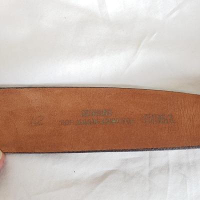 Men's Leather Belts &Hat-Trafalgar, Nocona, Ben Silver-Charleston, Saks 5th Avenue (PC-KD)
