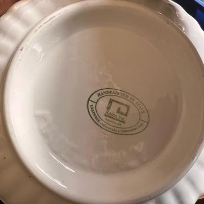 Fruit Themed Pottery Bowls Jay Willfred Plus Roma Inc & Faux Fruit (K-RG)