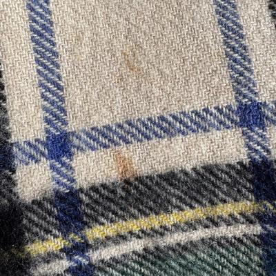 Carole Little Wool Coat and Italian Made Plaid Scarf (PC-DZ)