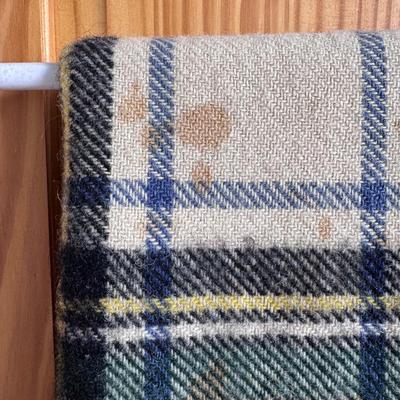 Carole Little Wool Coat and Italian Made Plaid Scarf (PC-DZ)