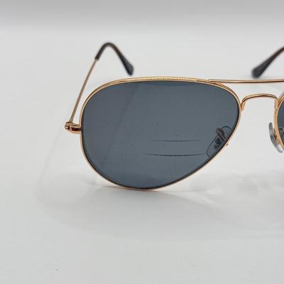 LOT 176J: Vintage Aviator Sunglasses: Ray Ban, Serengetti & Corning Optics