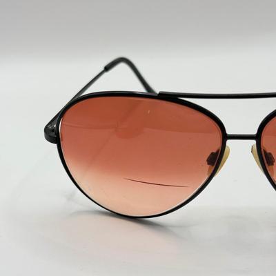 LOT 176J: Vintage Aviator Sunglasses: Ray Ban, Serengetti & Corning Optics