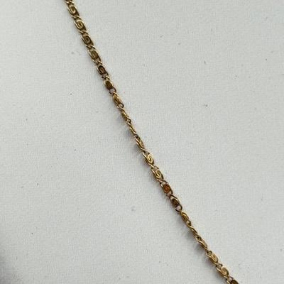 LOT 185J: Italy 14kt Gold 16” Chain (2.4g)