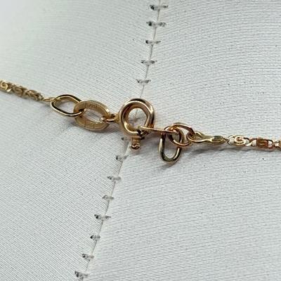 LOT 185J: Italy 14kt Gold 16” Chain (2.4g)