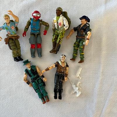 Vintage GI Joe Figures