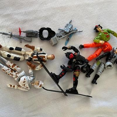 Vintage GI Joe figure parts