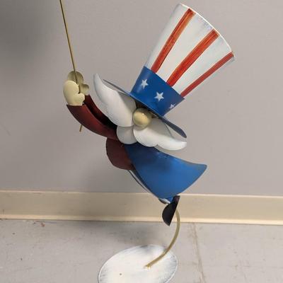 Patriotic 39" Garden Statue Uncle Sam