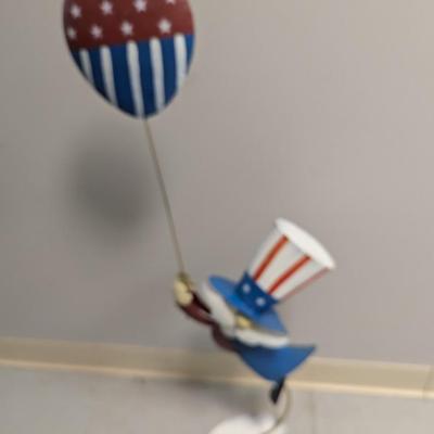 Patriotic 39" Garden Statue Uncle Sam