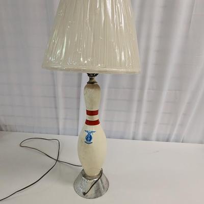 Antique Handmade AMF Tournament Table Lamp