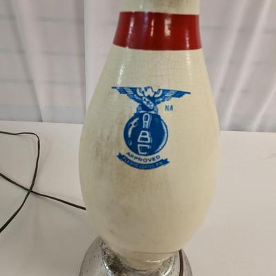 Antique Handmade AMF Tournament Table Lamp
