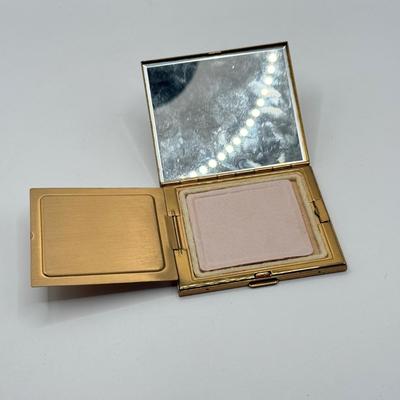 LOT 190J: Vintage Kaycraft Genuine Mother of Pearl Compact