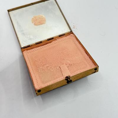 LOT 191J: Vintage Gold Tone Compacts