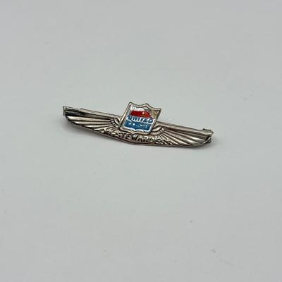 LOT 192J: Mini Vintage Jacks in Coin Purse, Vintage Mini Insects Book & Jr Stewardess Wings Pin