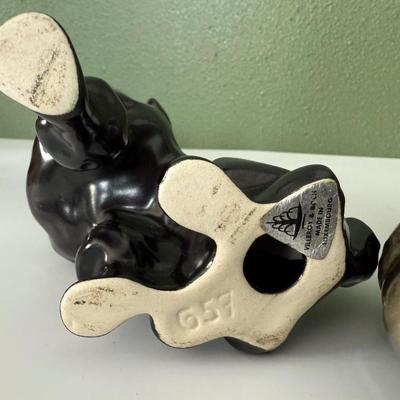 Vintage Ceramic Poodles made in Luxembourg