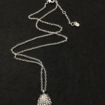 Chloe + Isabel rhinestone shell, Silver-tone fashion, necklace