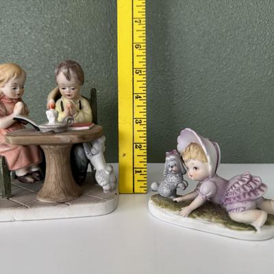 Lefton Hand Painted figurines