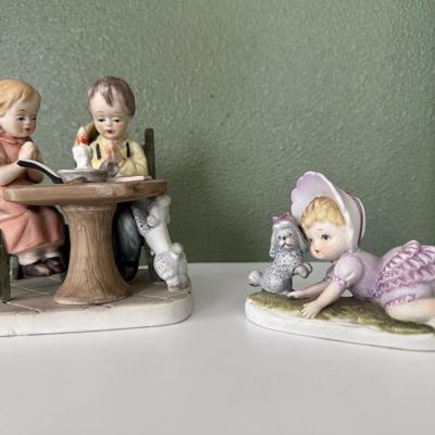 Lefton Hand Painted figurines