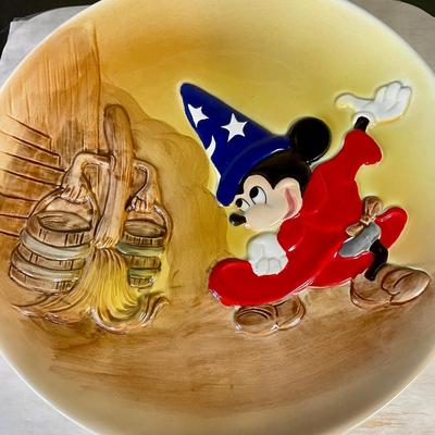 Disney Collector Plate: Fantasia Mickey Sorcerer's Apprentice