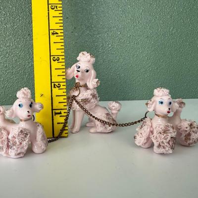 Vintage Pink Spaghetti Poodles