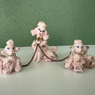Vintage Pink Spaghetti Poodles