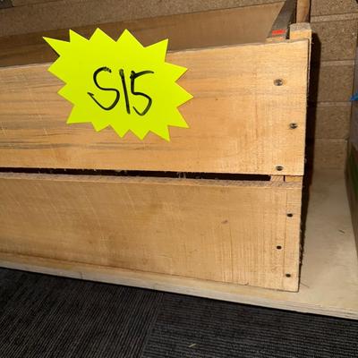 Sale Photo Thumbnail #583: S15-large wooden crate