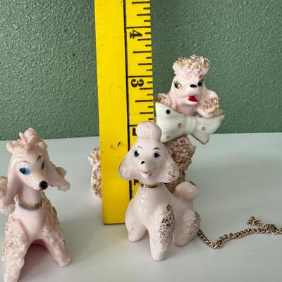 Vintage Kitsch 1960’s Pink Spaghetti Poodles