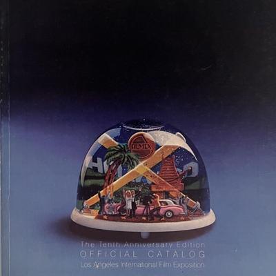1981 Los Angeles International Film Exposition official catalog. 8x9 inches