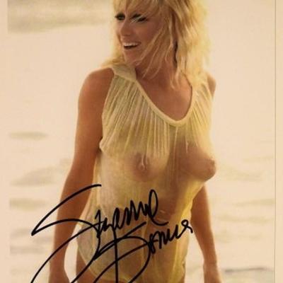 Suzanne Somers signed promo photo 