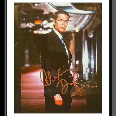 Alexis Denisof Signed Photo. 8X10 Inches