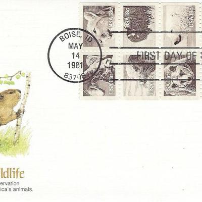 American Wildlife FDC
