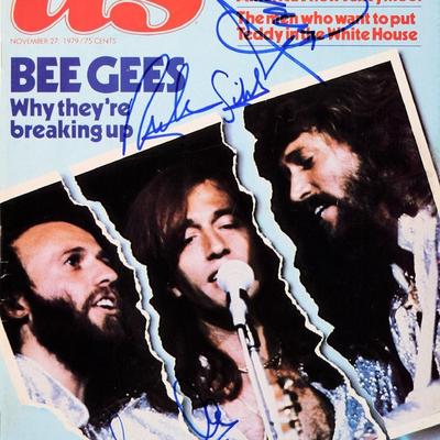 Bee Gees signed US Magazine