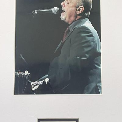 Billy Joel mounted photo