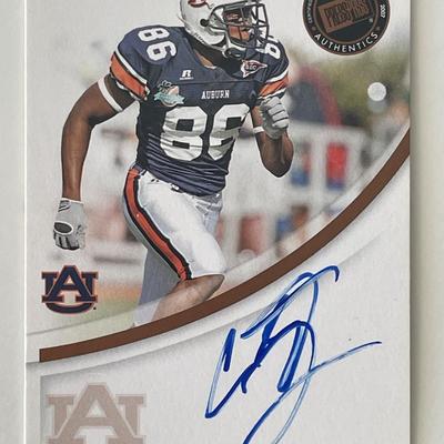 Courtney Taylor signed 2007 Press Pass Authentics #61 trading card