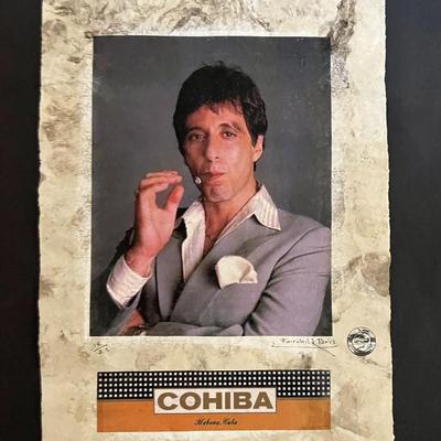 Fairchild Paris limited edition Scarface Cohiba print