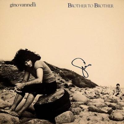 Gino Vannelli signed "Brother To Brother" album