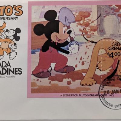 1981 Grenada  Pluto's 50th Anniversary First Day Cover
