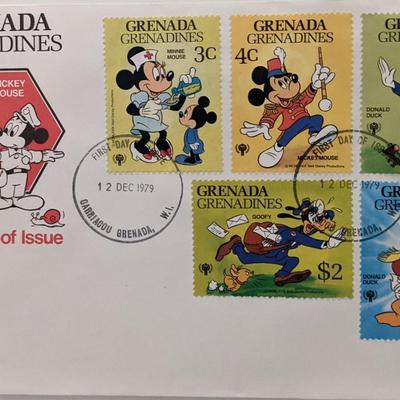 Grenada 1979 Mickey Mouse First Day Cover