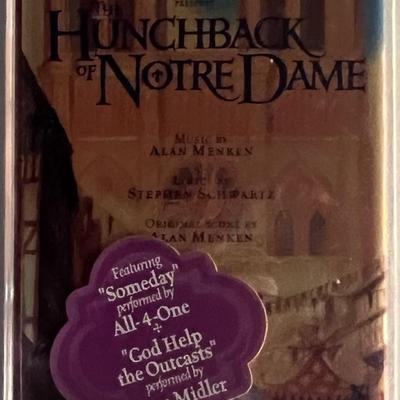 Hunchback of Nortre Dame cassette soundtrack