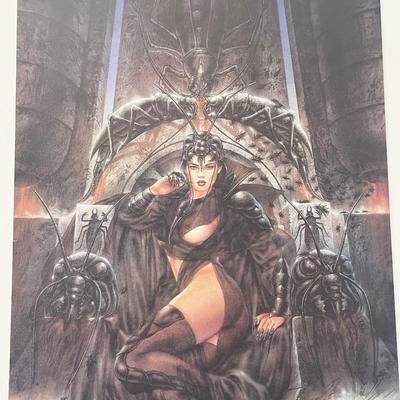 Insect Queen Fantasy Art Print