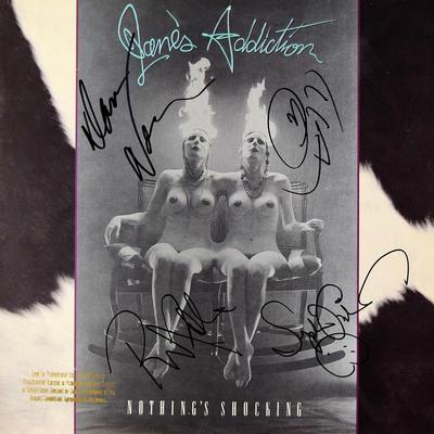 Jane's Addiction signed Nothing’s Shocking album