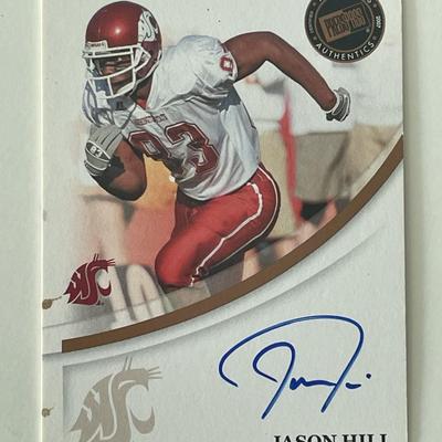 Jason Hill signed autograph card 