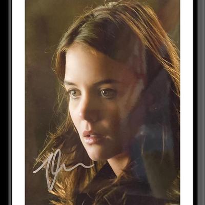 Katie Holmes Signed Photo. 8X10 Inches
