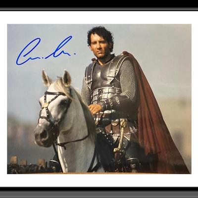 King Arthur signed movie photo autographed by Clive Owen. 8X10 Inches