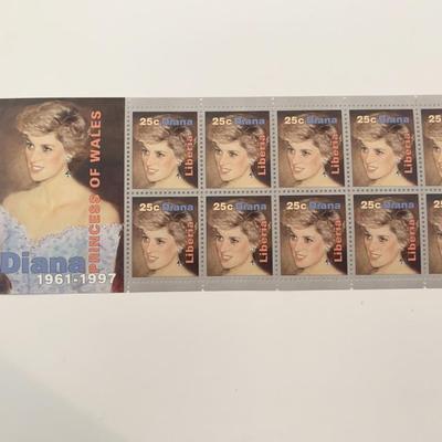 Liberia Diana Princess of Wales commemorative stamp set